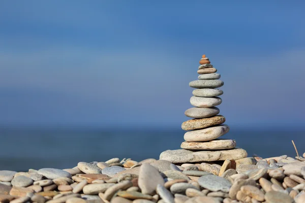 Zen stenen stapel — Stockfoto