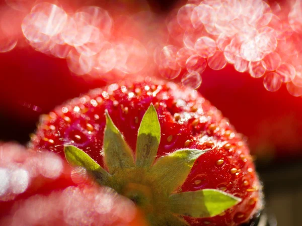 Red strawberries — Stock Photo, Image