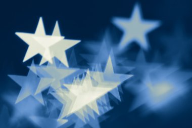 Background with star-shaped highlights. clipart
