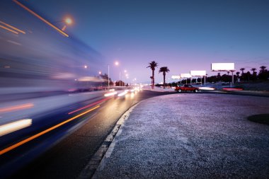 trafik, las vegas Bulvarı, las vegas, ABD.