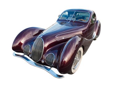 Klasik retro otomobil
