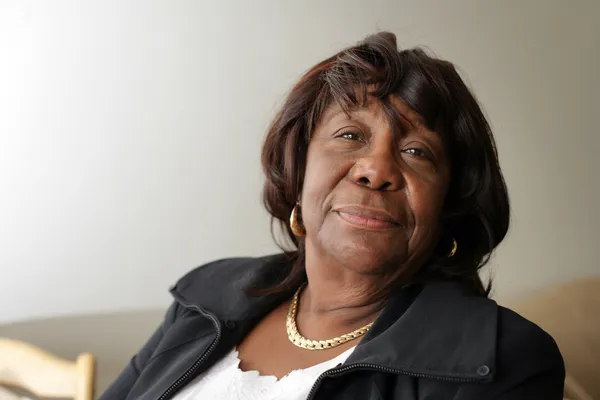 yaşlı Afrikalı-Amerikalı kadın