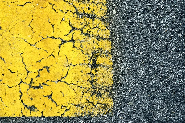 Abstrakter Hintergrund alter Farbe auf Asphaltstraße — Stockfoto