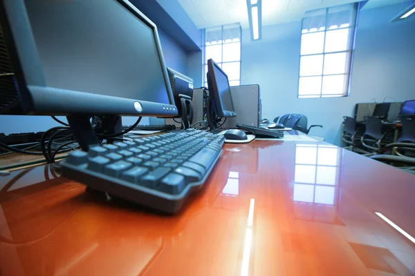 Fondo del teclado del ordenador — Foto de Stock