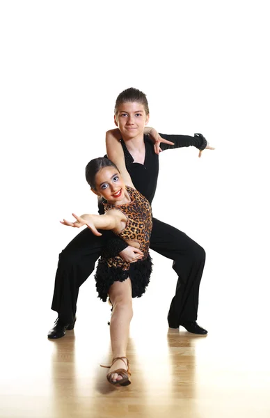 Młodzi tancerze — Zdjęcie stockowe