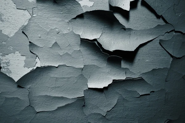 Old paint peeling from wall — Stock Photo, Image