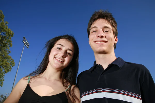 Happy young couple together — Stock Photo, Image