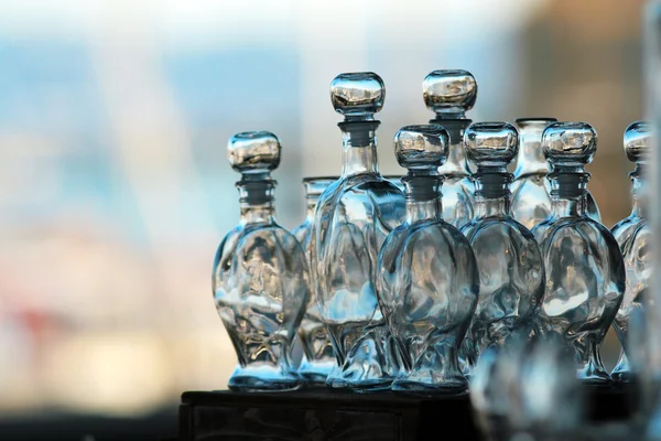 Glass bottles — Stock Photo, Image