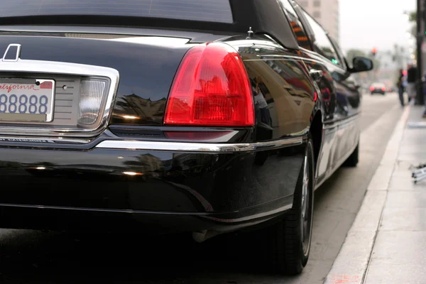 Limousine alla Walk of Fame — Foto Stock