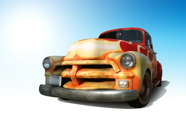 Funky Vintage American Truck — Stock Photo, Image