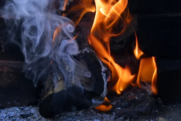 Primer plano de fuego — Foto de Stock