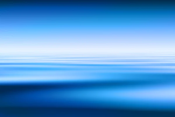 Modré vody a nebe pozadí — Stock fotografie