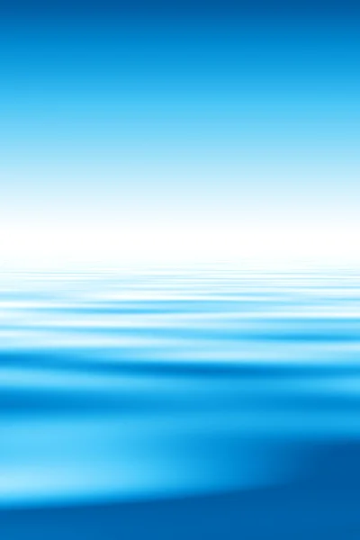 Blue Water And Sky Background — Stock Photo, Image