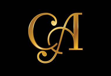 C harfi logo tasarım vektörü. Şirket İş Kimliği için Grafik Alfabesi Sembolü