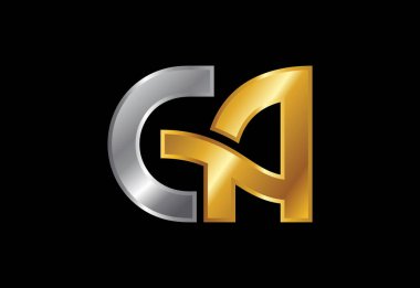 C harfi logo tasarım vektörü. Şirket İş Kimliği için Grafik Alfabesi Sembolü