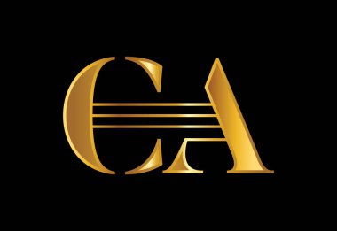 C harfi logo tasarım vektörü. Şirket İş Kimliği için Grafik Alfabesi Sembolü