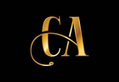 C harfi logo tasarım vektörü. Şirket İş Kimliği için Grafik Alfabesi Sembolü