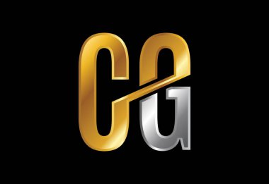 Baş harf C G Logo Tasarım Vektörü. Şirket İş Kimliği için Grafik Alfabesi Sembolü