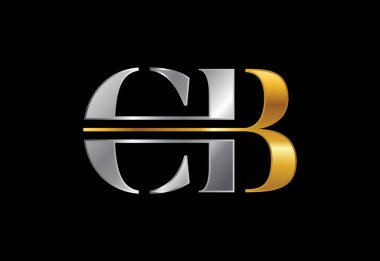 İlk harf C B Logo Tasarım Vektör Şablonu. Şirket İşletmeleri için Grafik Alfabesi Sembolü