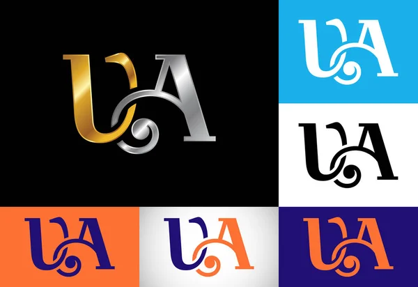 Anfangsbuchstabe Logo Design Vector Grafisches Alphabet Symbol Für Corporate Business — Stockvektor