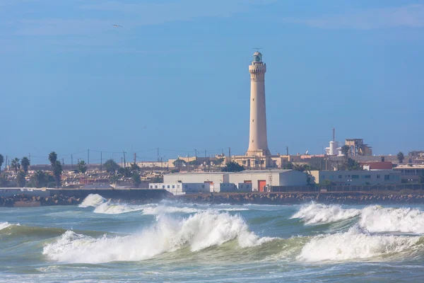 Farol em Casablanca, Marrocos — Fotografia de Stock