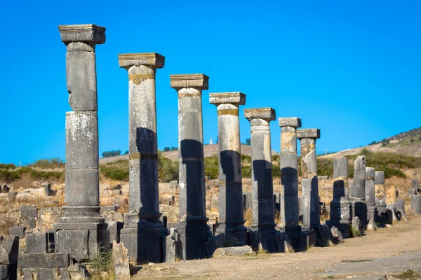 Ruinas romanas en Marruecos, África del Norte — Foto de Stock