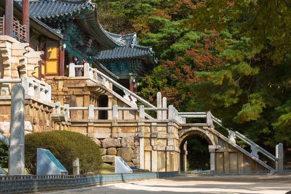 Templo de Bulguksa na Coreia do Sul — Fotografia de Stock