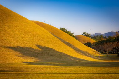 gyeongju içinde park thumuli (derynvon). Güney Kore