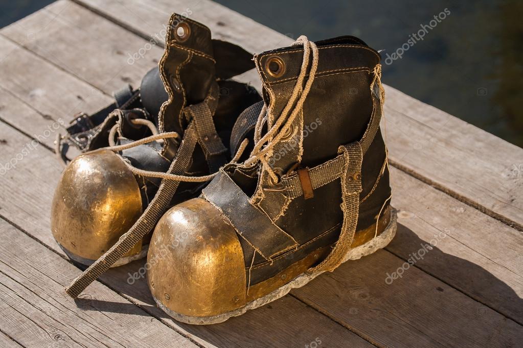 Vintage Shoes Diver Stock Photo 49034579 Vintage Shoes Diver Stock Photo 49034579