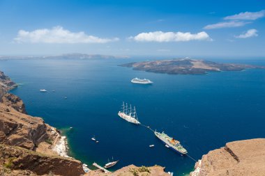 Yunanistan 'daki Santorini Adası