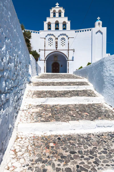 Santorini church, Oia, Greece — Stock Photo, Image