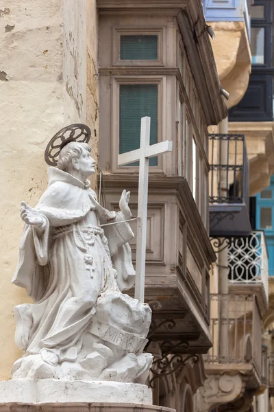 Sculpture in Valletta. Malta — Stock Photo, Image