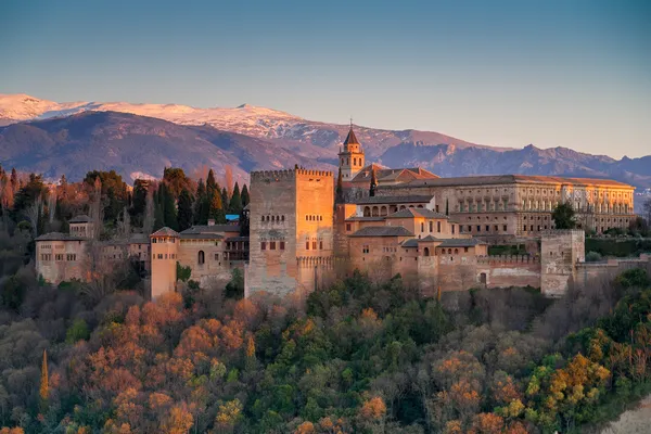 Alhambra palats, Granada, Spanien — Stockfoto