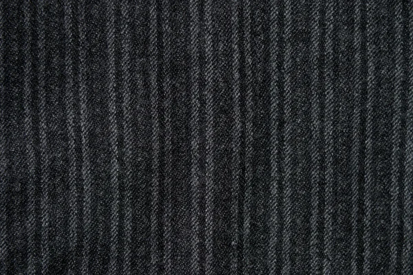 Gray striped fabric texture — Stock Photo, Image