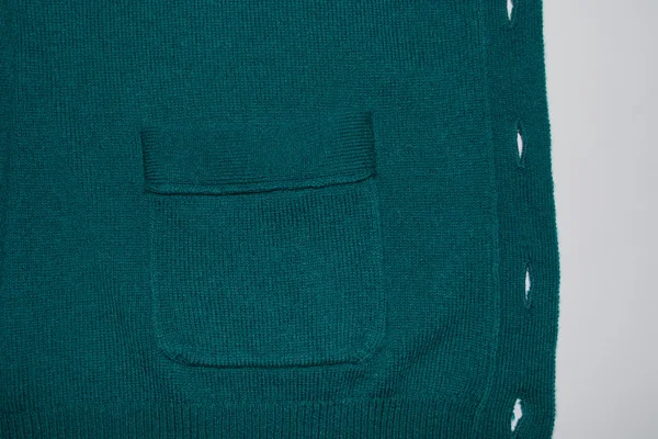 Turquoise stof textuur — Stockfoto