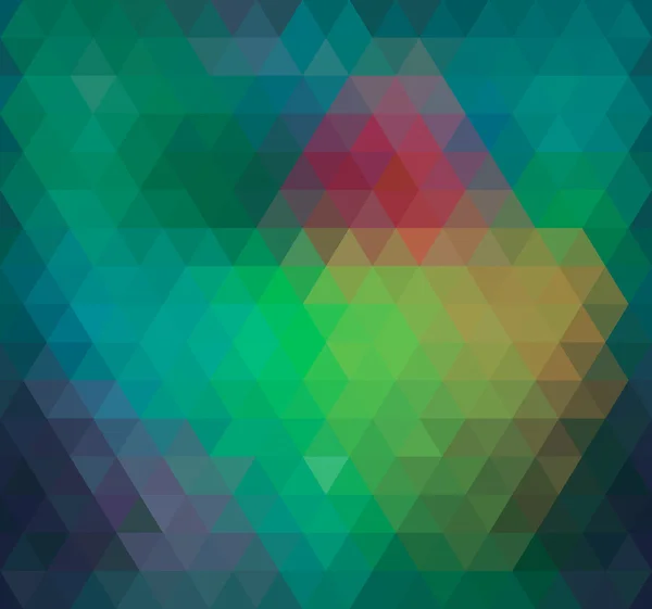 Triangel neon sömlös bakgrund — Stock vektor