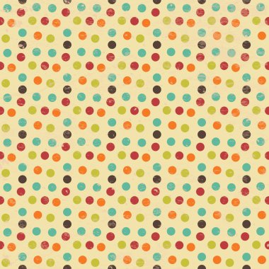 kesintisiz geometrik daireler arka plan deseni