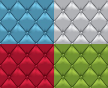 Seamless Leather vintage upholstery backgrounds clipart