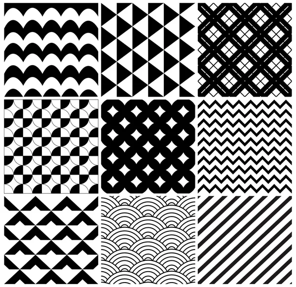 vektör geometrik arka plan desen set