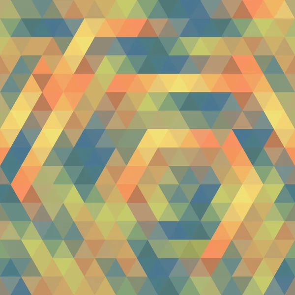 シームレスな三角形のパターン、背景、テクスチャ — ストックベクタ