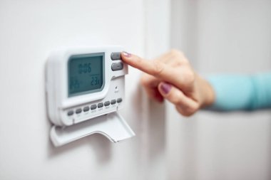Avrupa 'daki ortalama yerli ev ve daha fazlası için merkezi ısıtma dijital programcısı.