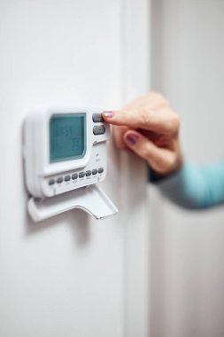 Avrupa 'daki ortalama yerli ev ve daha fazlası için merkezi ısıtma dijital programcısı.