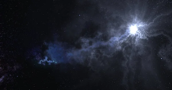 Illustration Black Holes Supernova Stars Nebula Space Wonders — Foto Stock