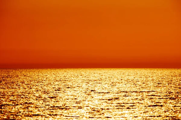 Ocean Sea Sunlight Reflection Distant Horizon — Stock Photo, Image