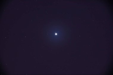 Samanyolu yıldızları ve yıldızlı gökyüzü.