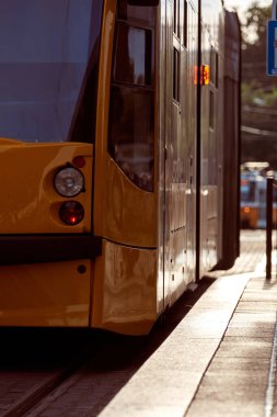 Macaristan, Budapeşte 'de tramvay toplu taşımacılığı.