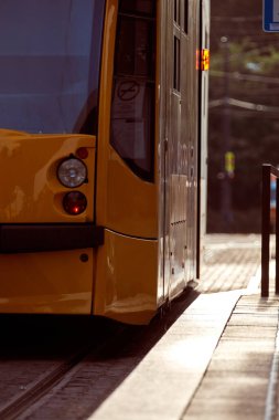 Macaristan, Budapeşte 'de tramvay toplu taşımacılığı.