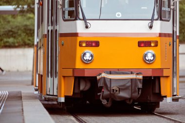 Macaristan, Budapeşte 'de tramvay toplu taşımacılığı.