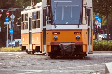 Macaristan, Budapeşte 'de tramvay toplu taşımacılığı.