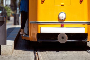 Macaristan, Budapeşte 'de tramvay toplu taşımacılığı.